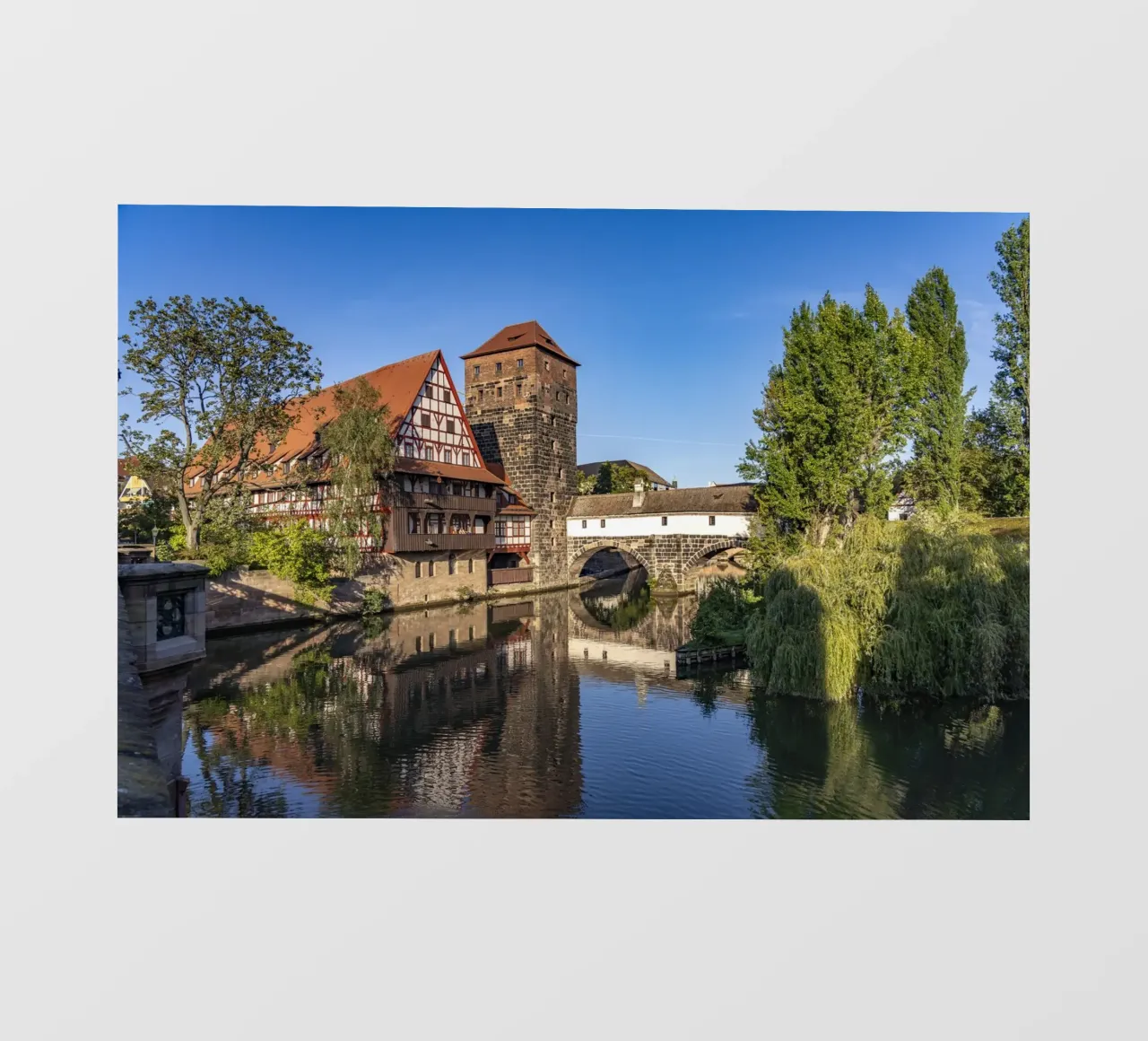 Nürnberg pellicola backlit da Reisefotografie - Bilder aus aller Welt