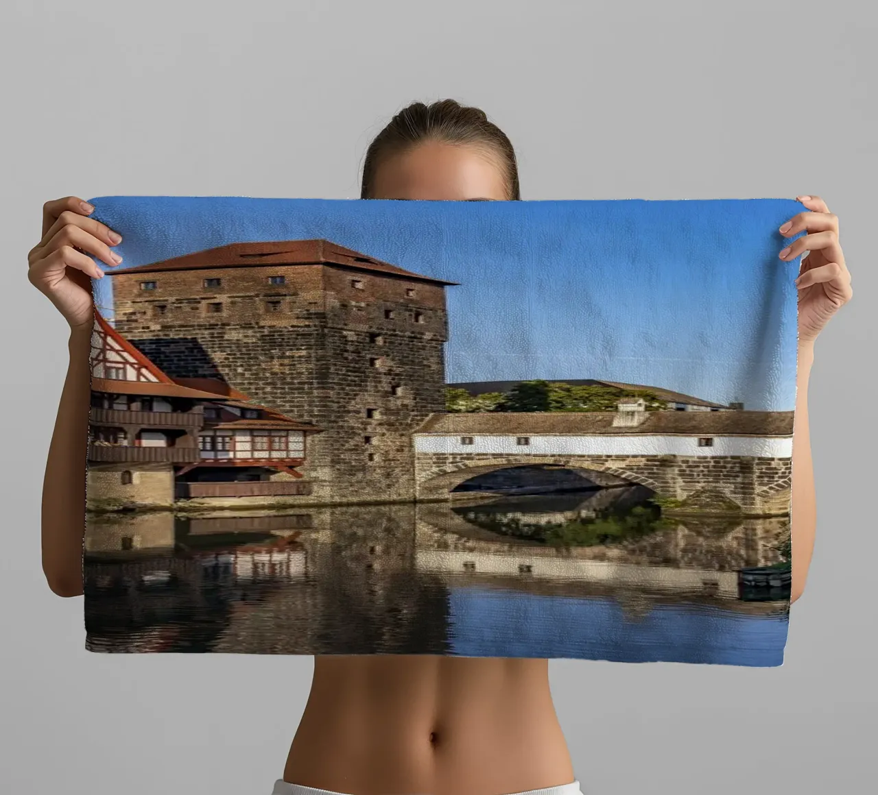 Nürnberg asciugamano da bagno da Reisefotografie - Bilder aus aller Welt