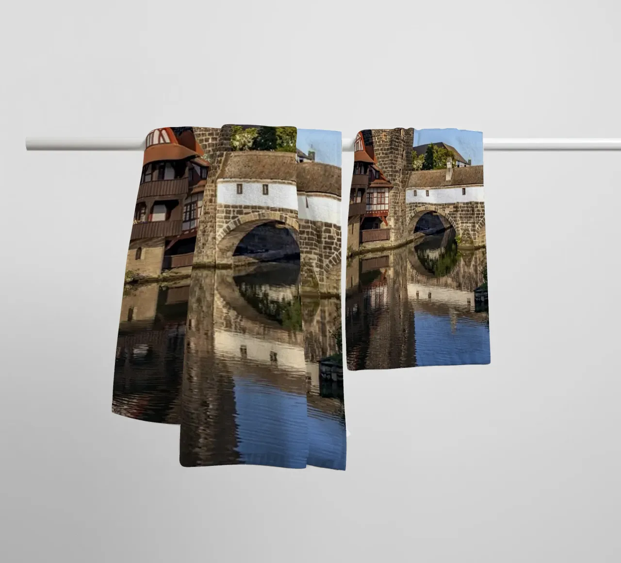 Nürnberg asciugamano da bagno da Reisefotografie - Bilder aus aller Welt
