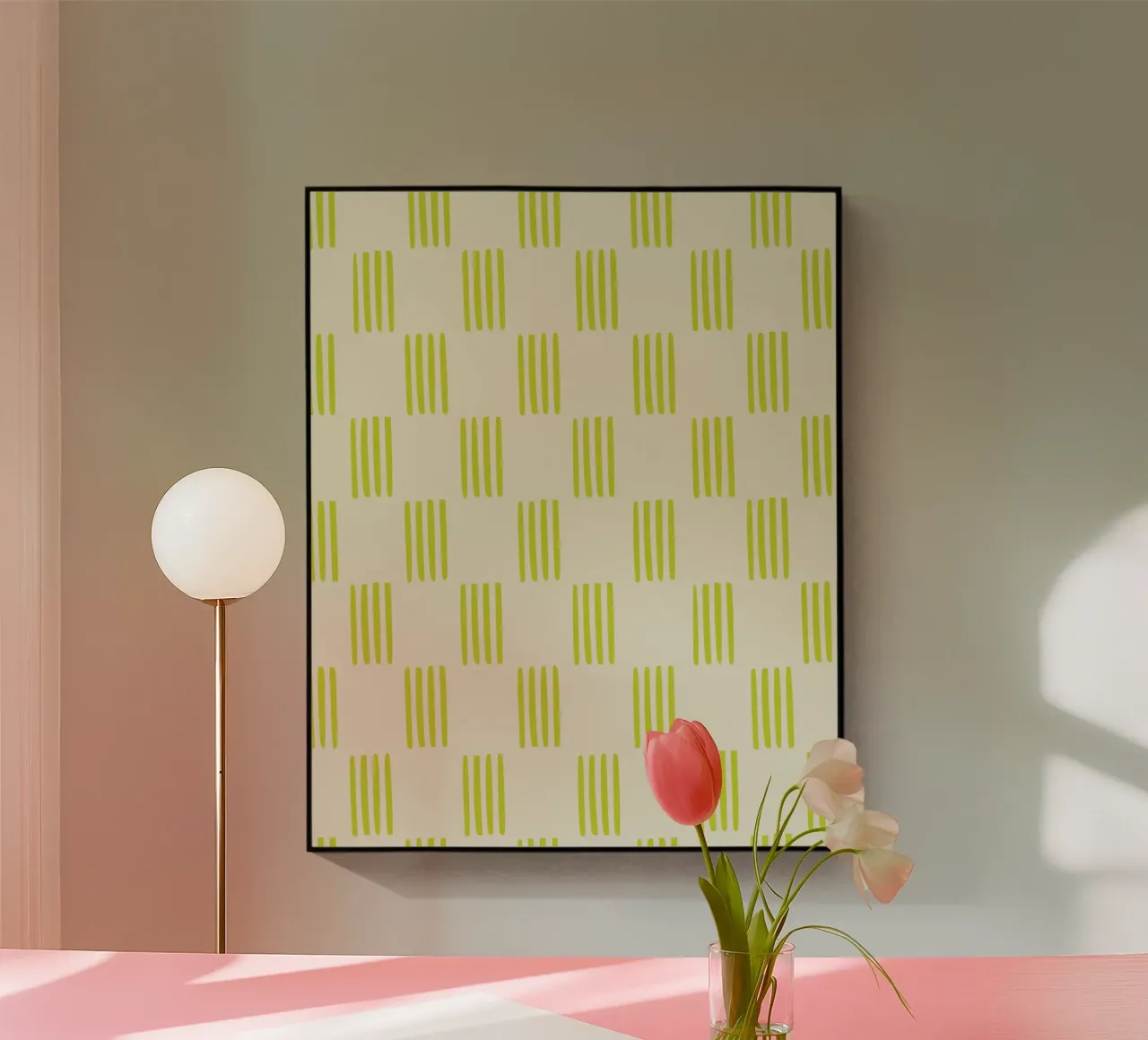 Metro chartreuse plexiglass da Little Dean