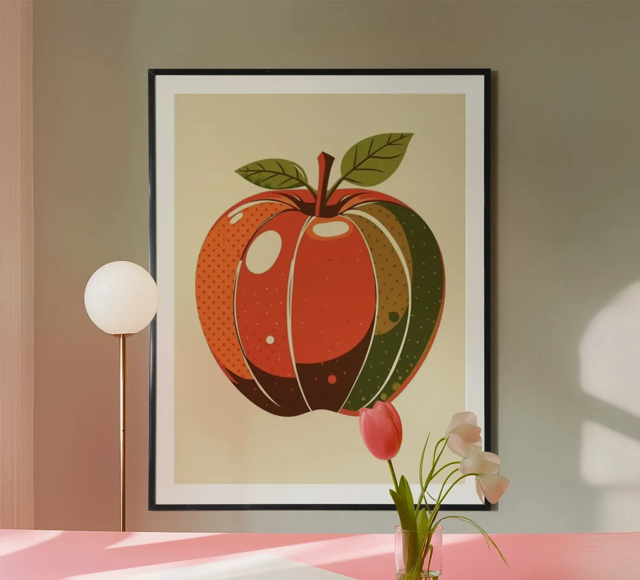 Abstrakte Herbst Apfelernte Hahnemühle von Artistic-shop