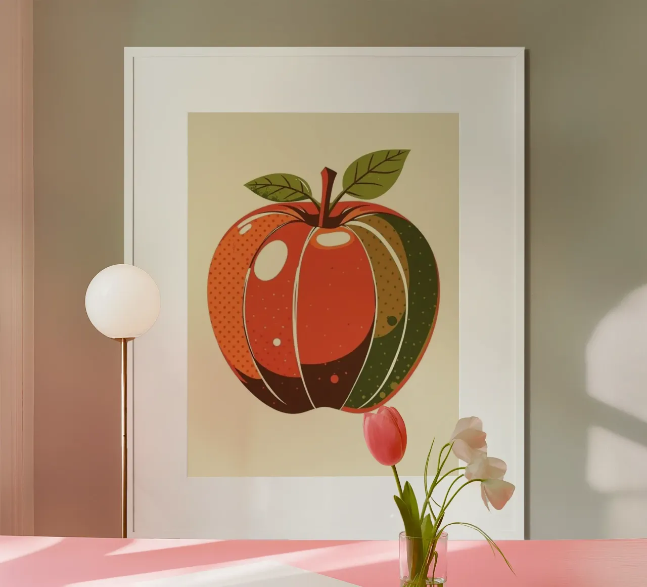 Abstrakte Herbst Apfelernte Hahnemühle von Artistic-shop