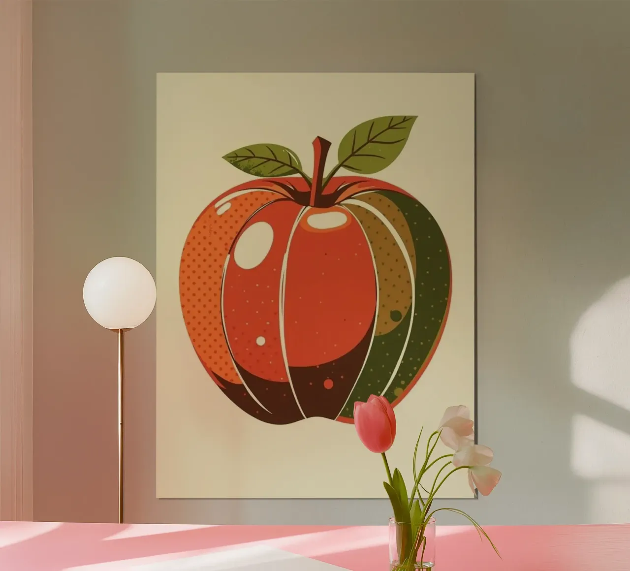 Abstrakte Herbst Apfelernte Hahnemühle von Artistic-shop