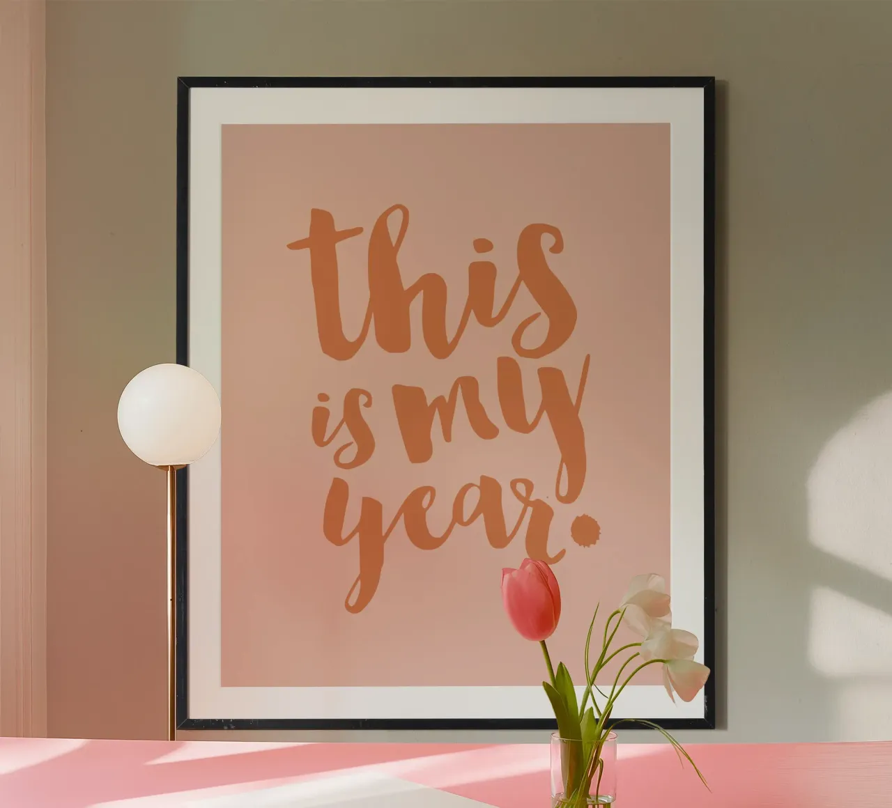 Questo è il mio anno tipografico carta hahnemühle da Little Dean