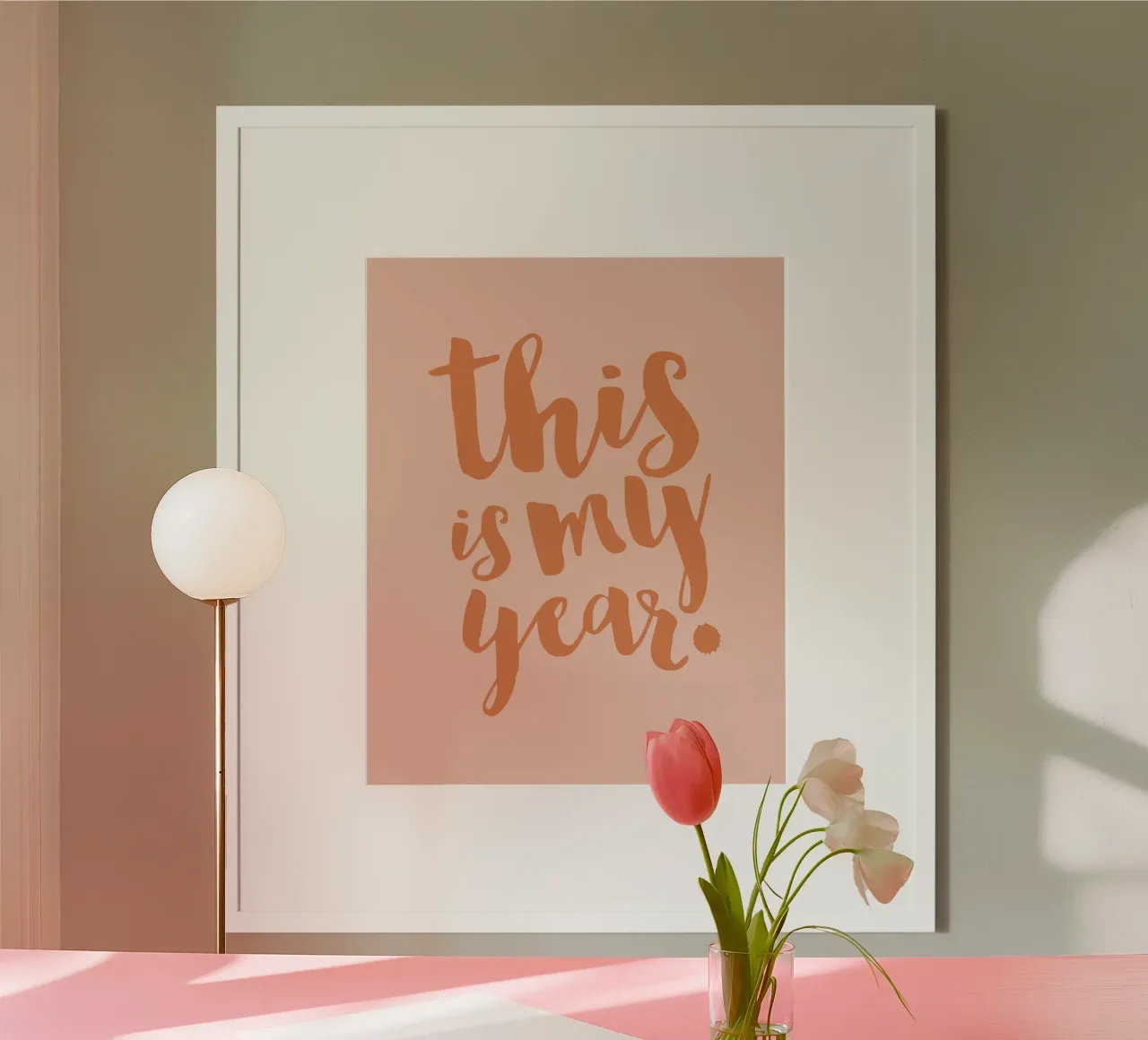 Questo è il mio anno tipografico carta hahnemühle da Little Dean