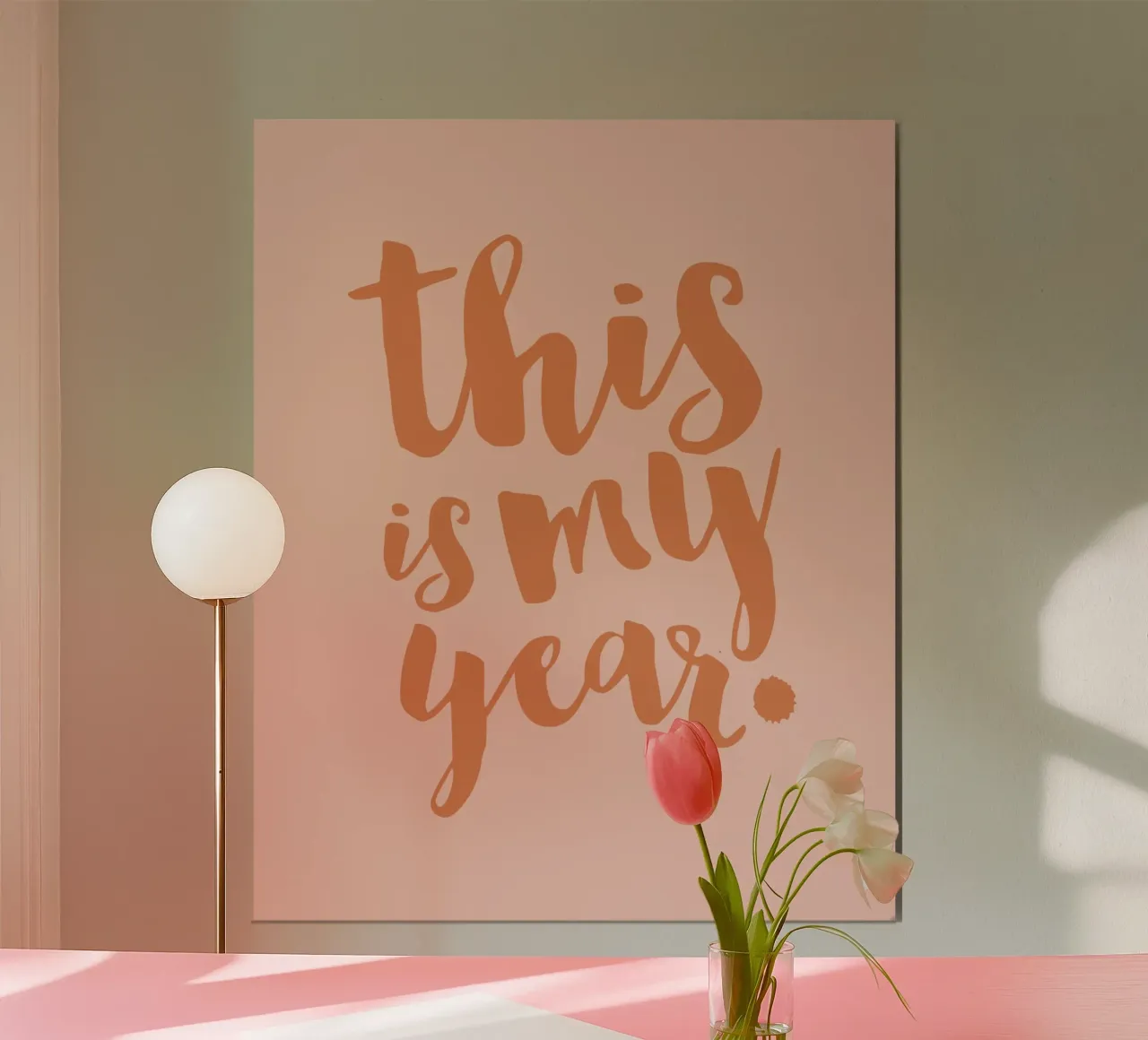 Questo è il mio anno tipografico carta hahnemühle da Little Dean