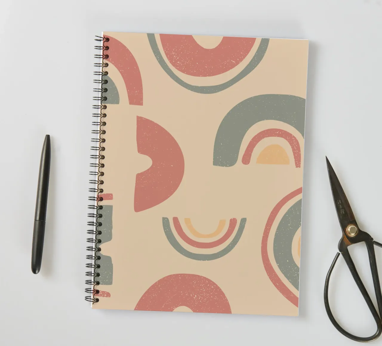 Retro pie pattern diario ad anelli da Little Dean