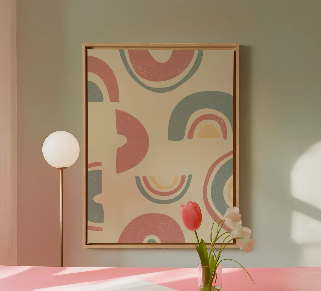 Retro pie pattern tela da Little Dean