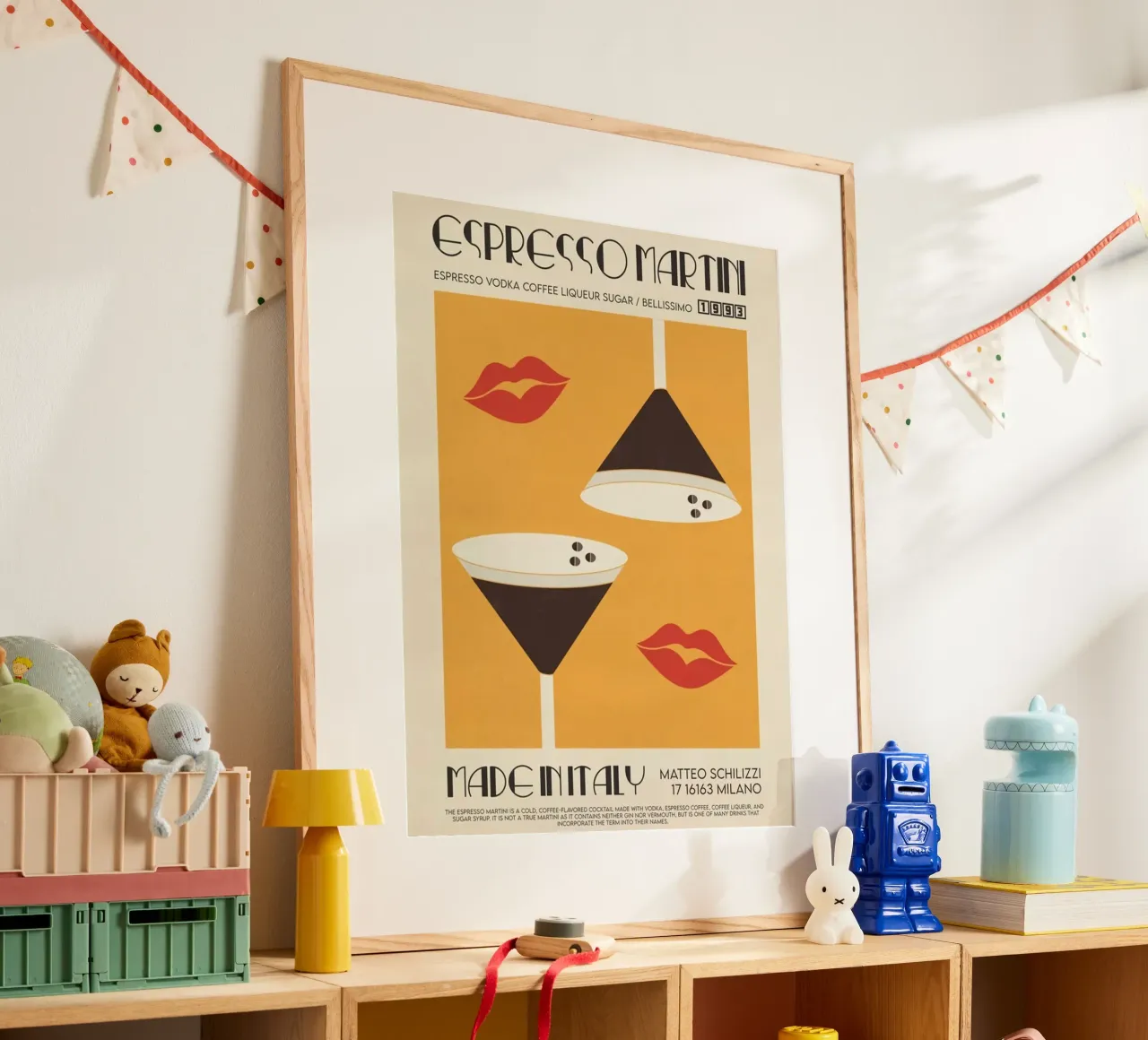 Bere caffè caldo poster da Cocktail Drink