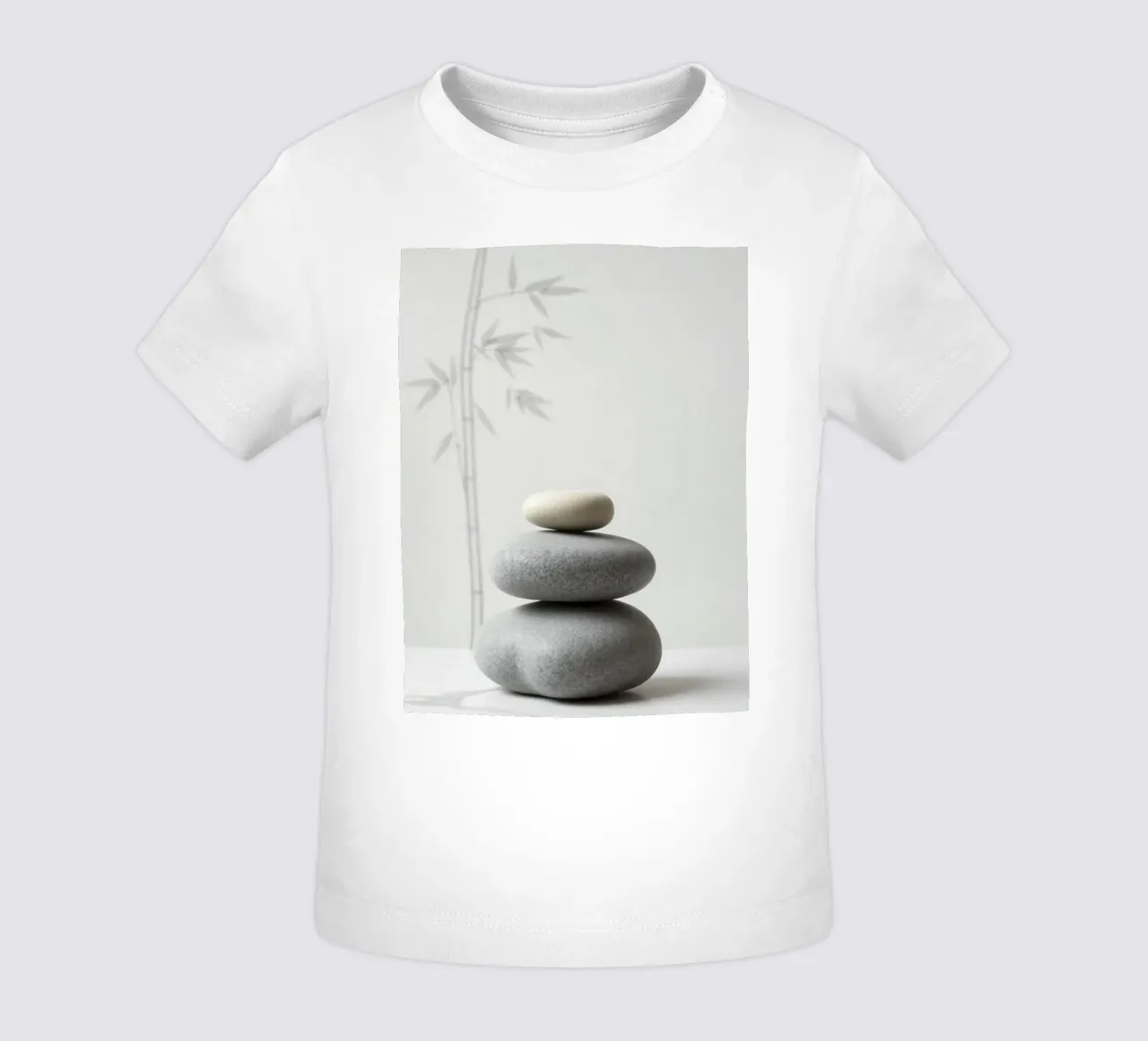 Serenità Zen: Una composizione minimalista maglietta neonato da Artistic-shop