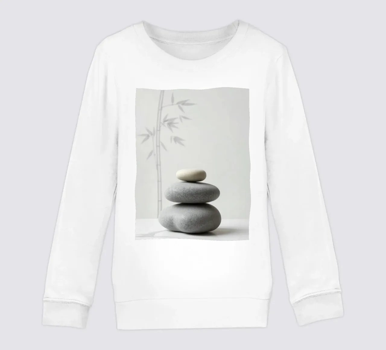 Serenità Zen: Una composizione minimalista felpa bambino da Artistic-shop