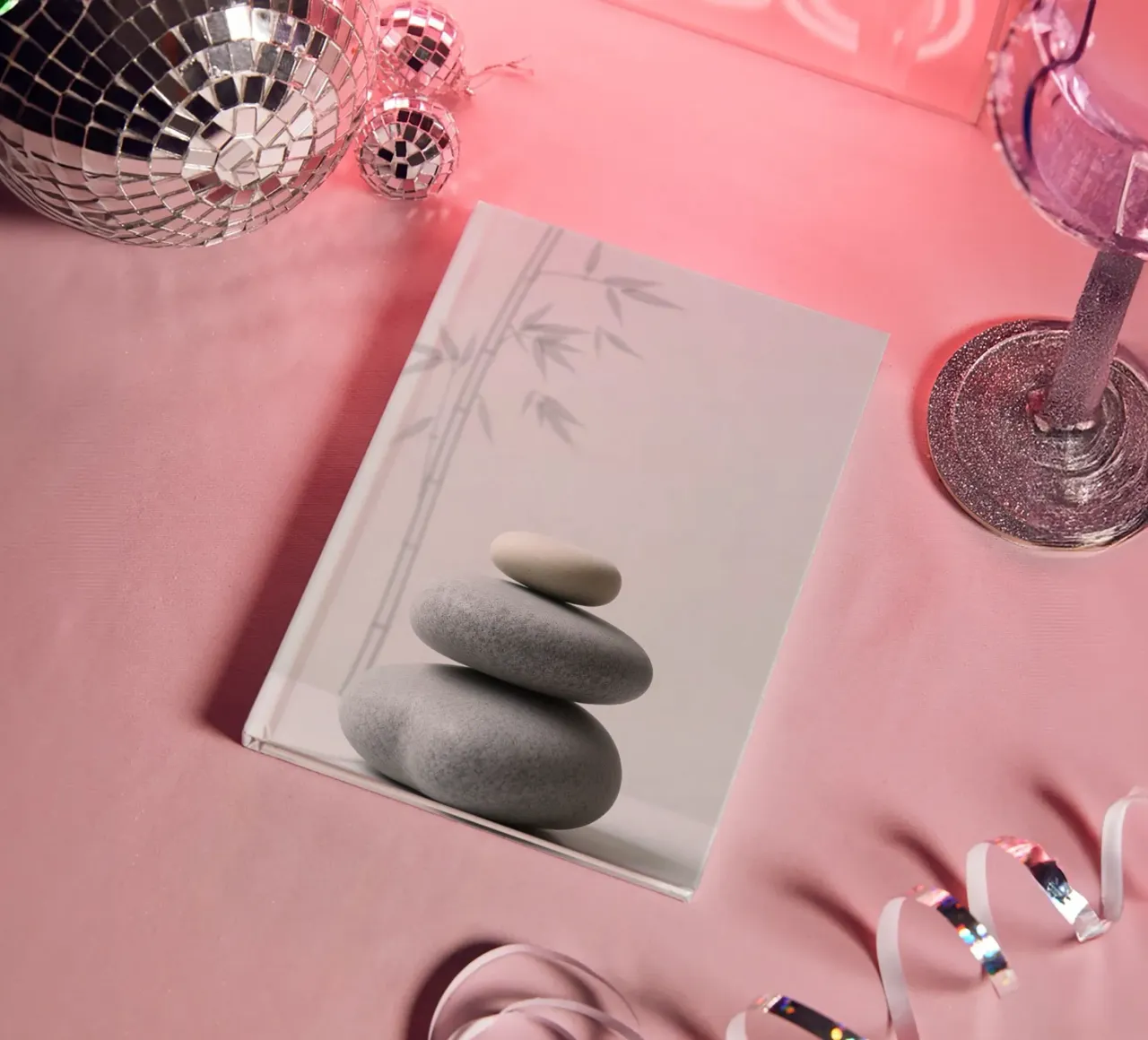 Zen Serenity: A Minimalist Composition notebook by Artistic-shop