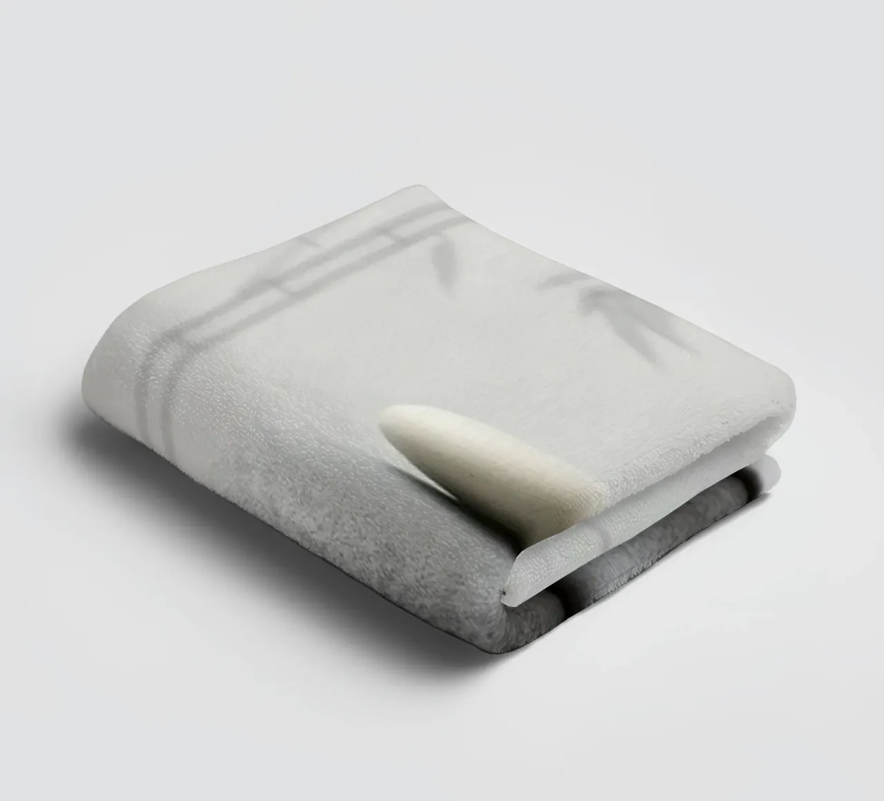 Zen Serenity: A Minimalist Composition towel by Artistic-shop