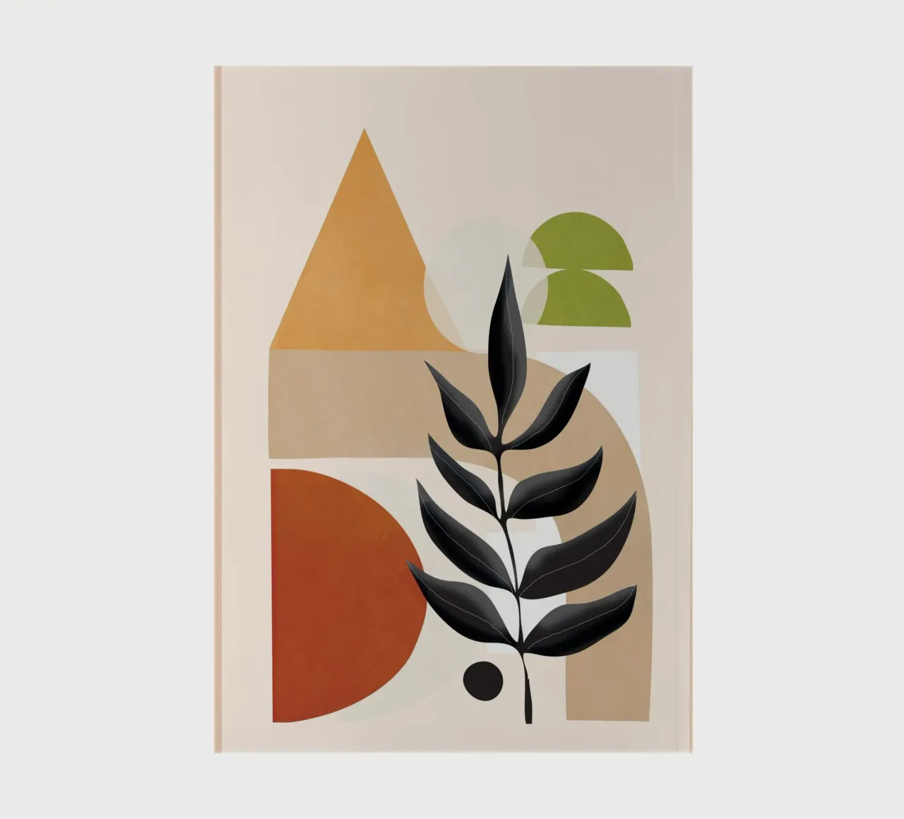 Soft Shapes 13 notebook by cityart