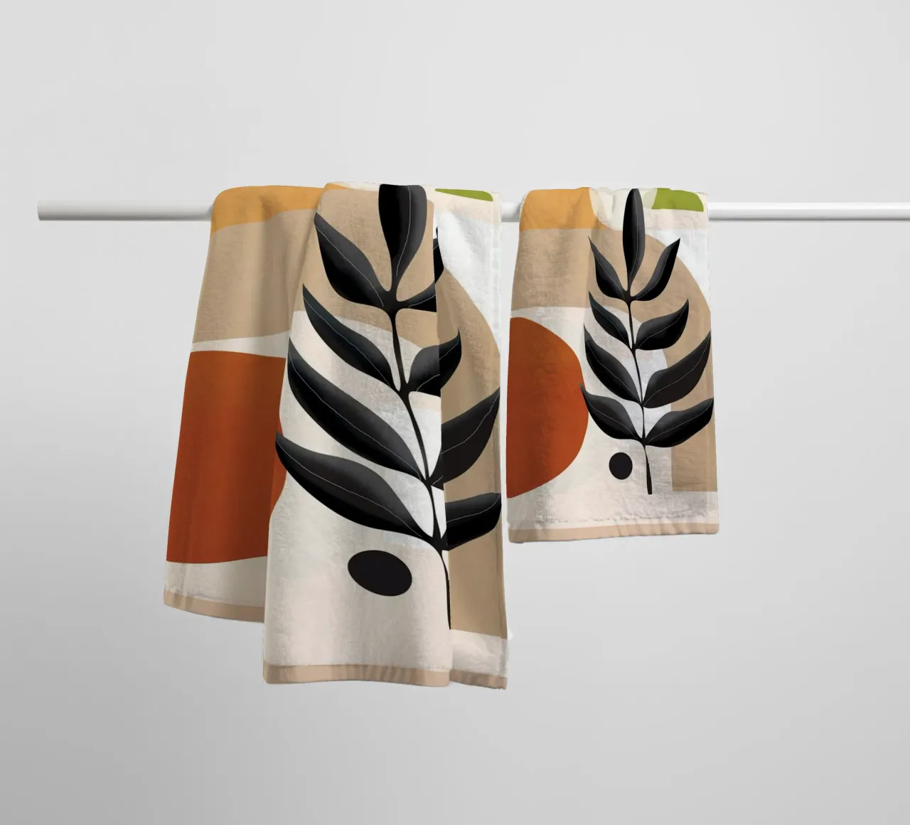 Soft Shapes 13 asciugamano da bagno da cityart
