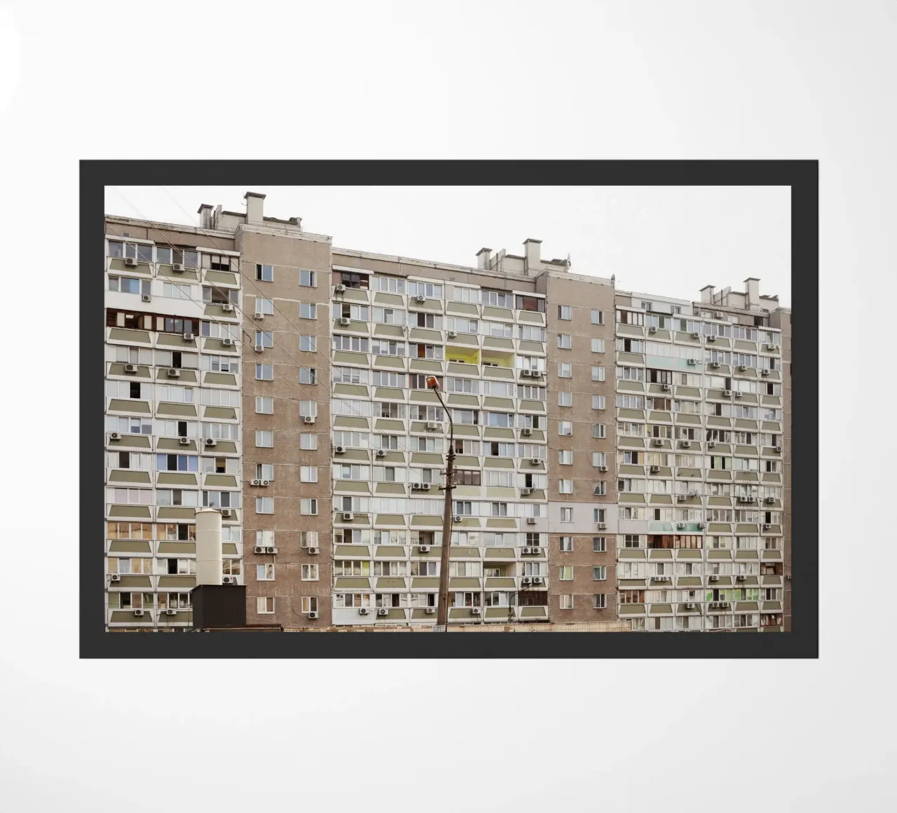 Edificio alto, Kiev, Ucraina zerbino da Simon Koy