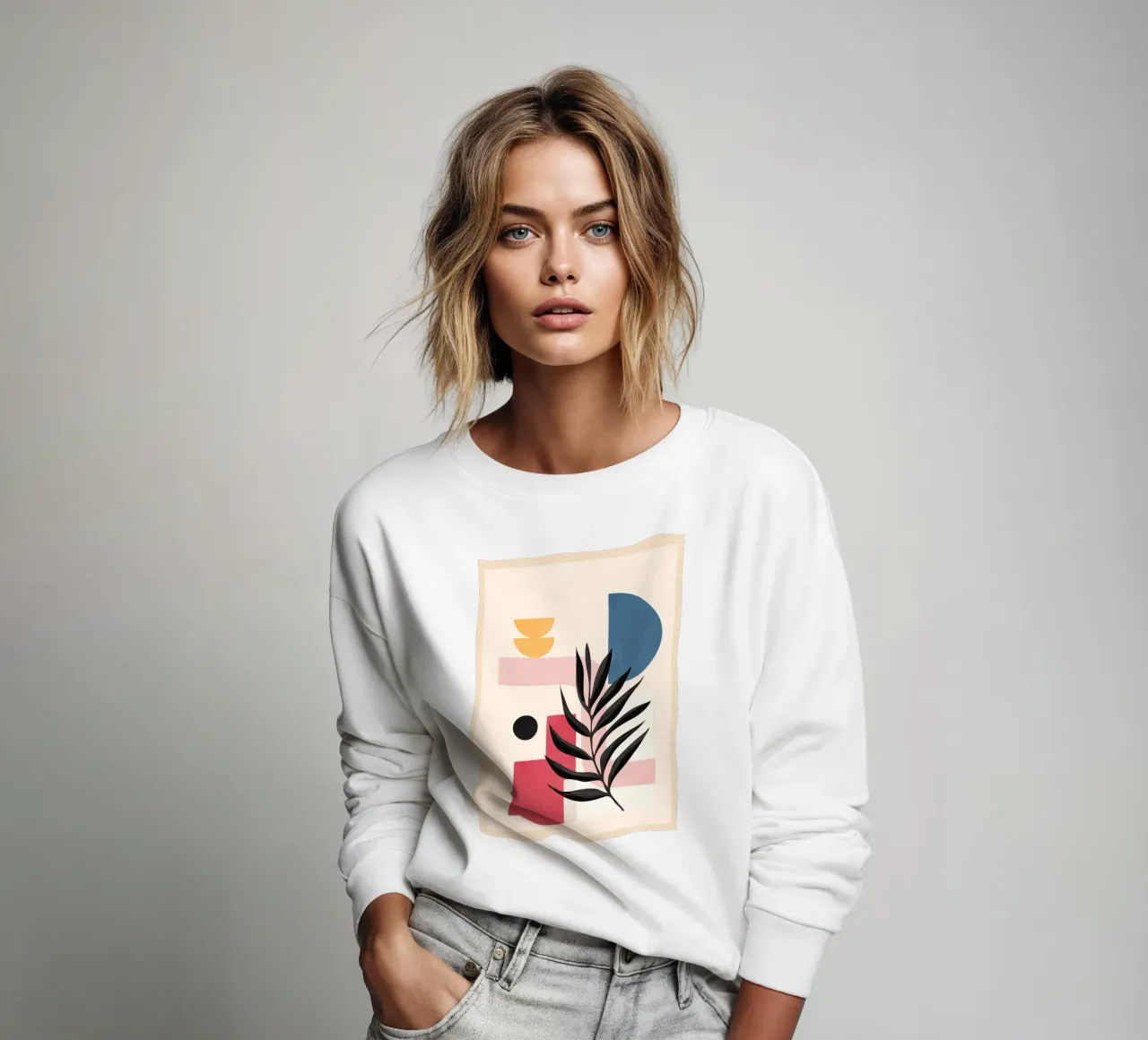 Soft Shapes 14 sweatshirt by cityart