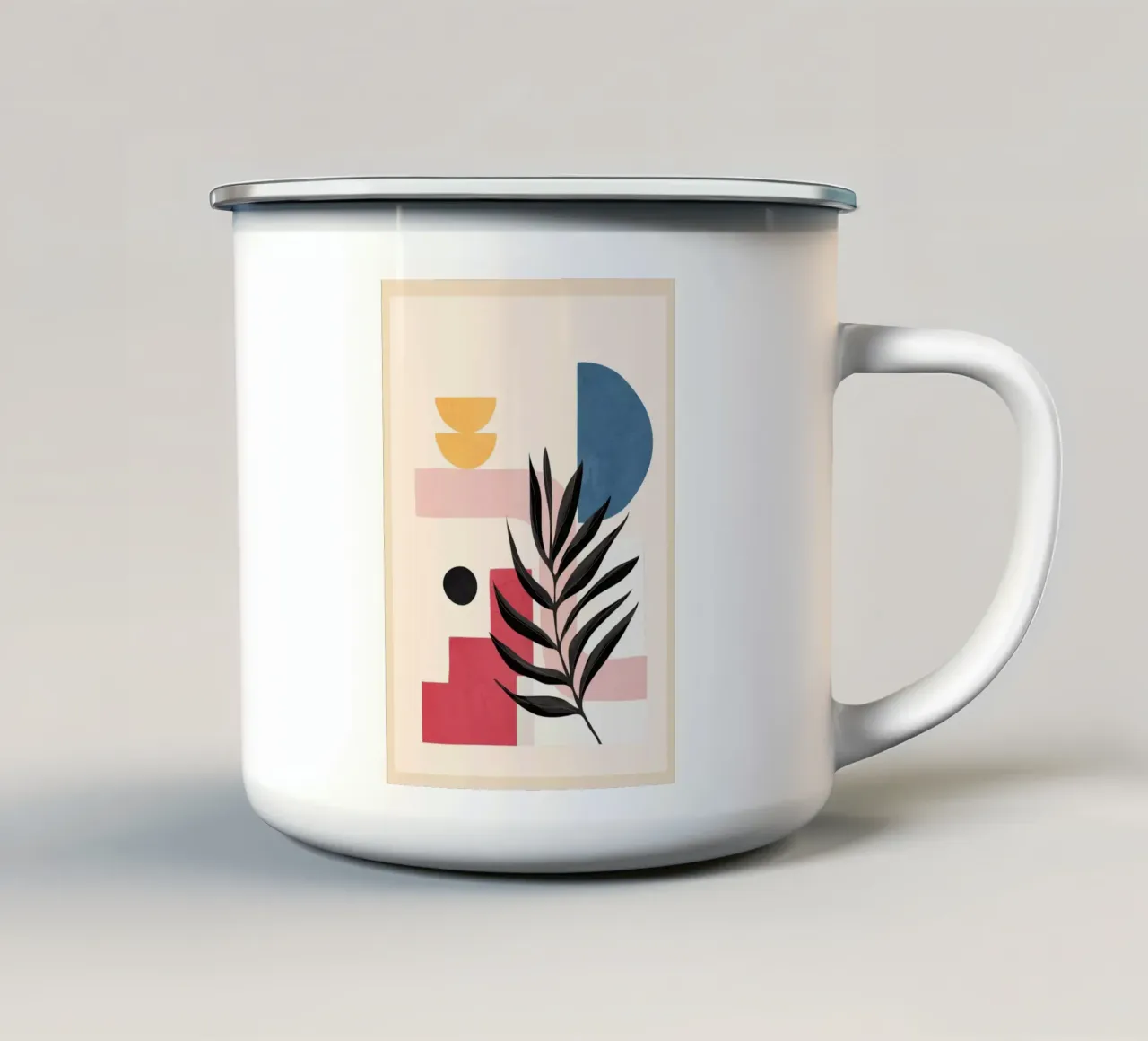 Soft Shapes 14 tazza in smalto da cityart