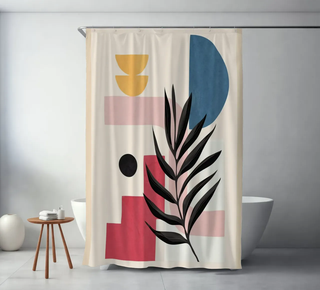Soft Shapes 14 tenda da doccia da cityart