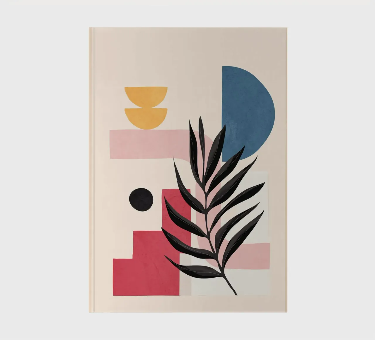 Soft Shapes 14 notebook by cityart