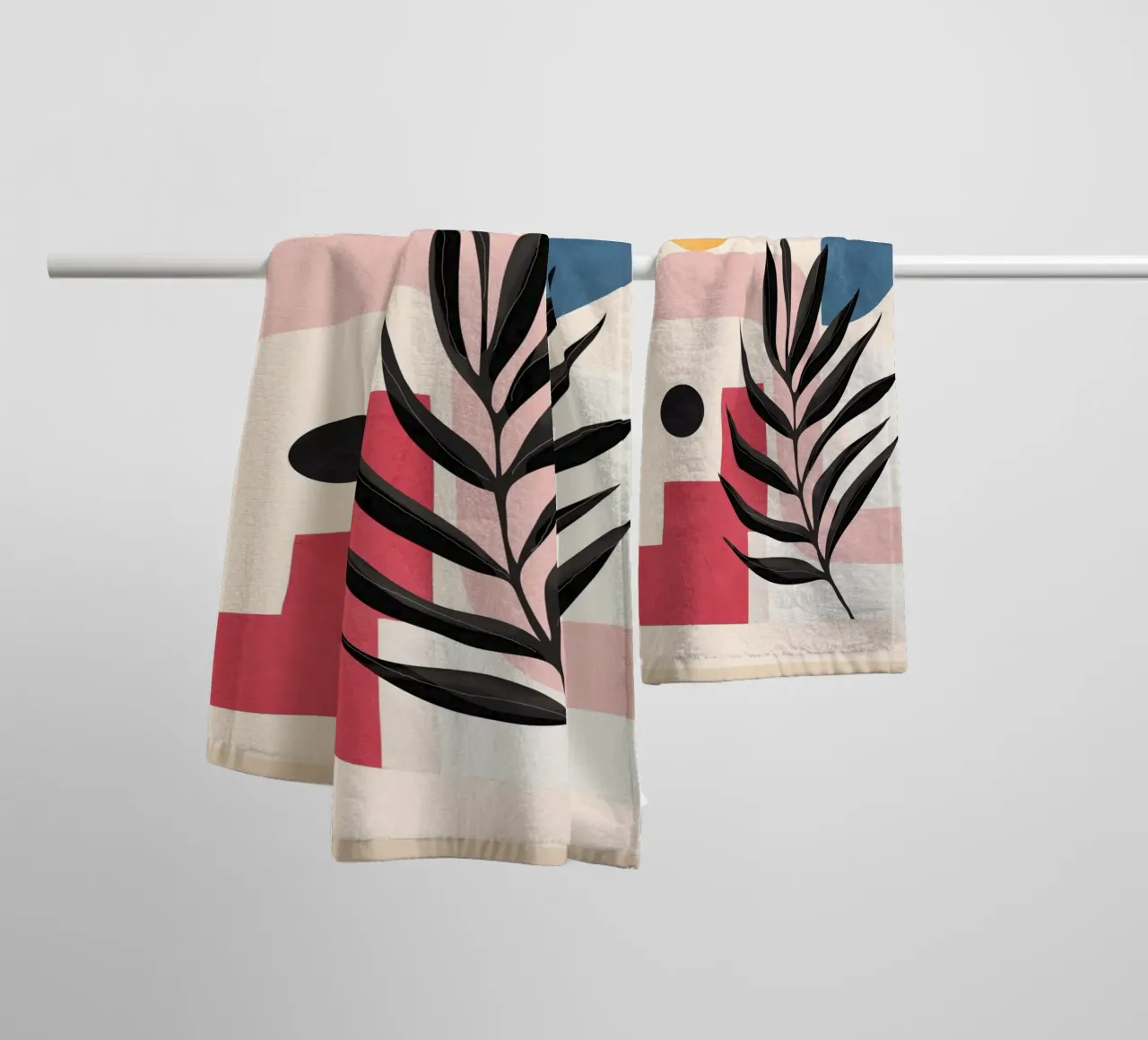 Soft Shapes 14 asciugamano da bagno da cityart
