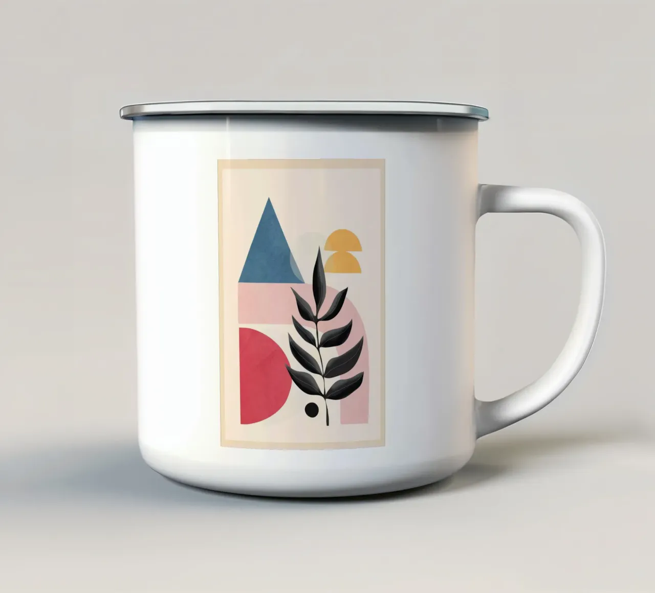 Soft Shapes 15 tazza in smalto da cityart