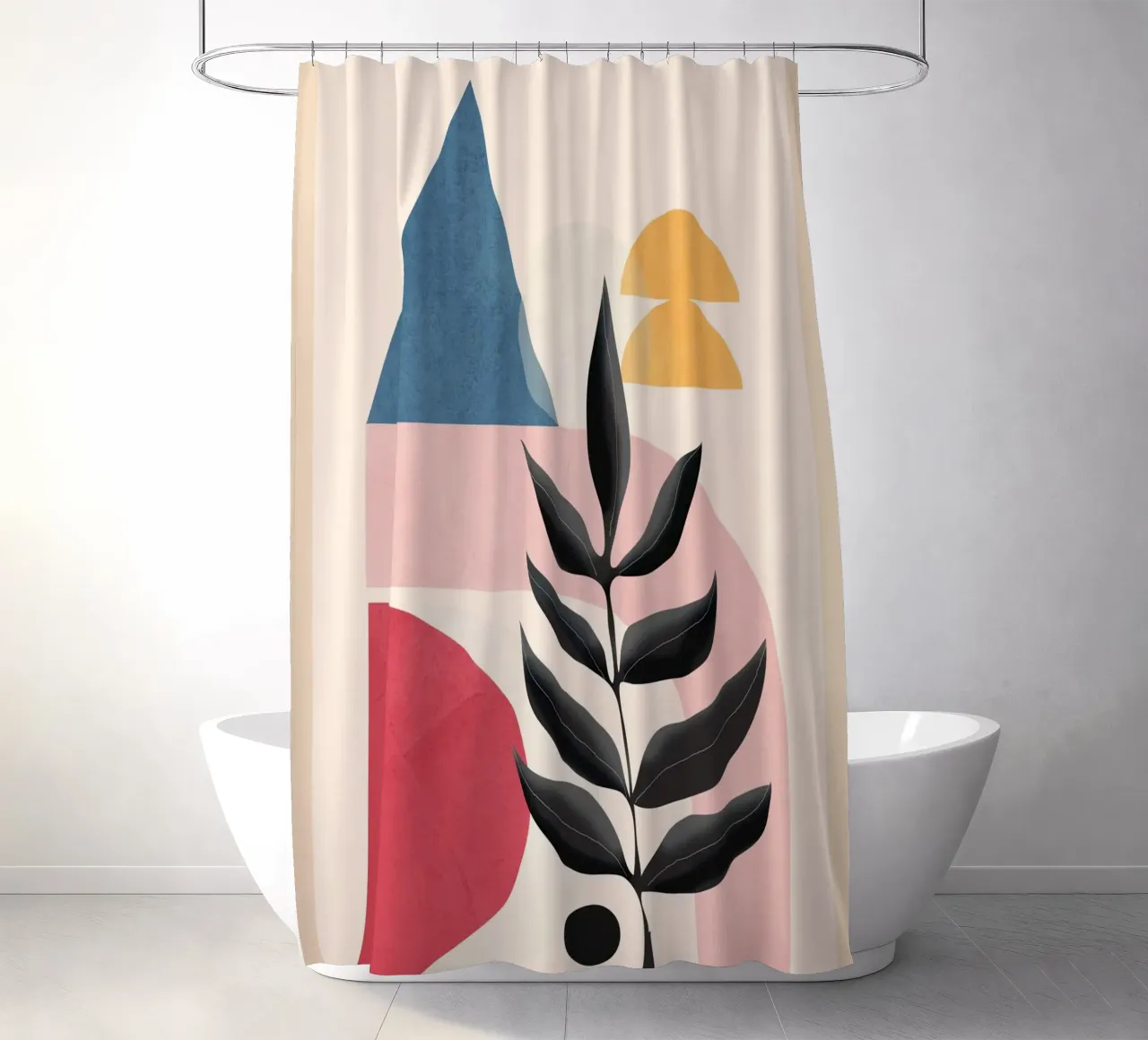 Soft Shapes 15 tenda da doccia da cityart