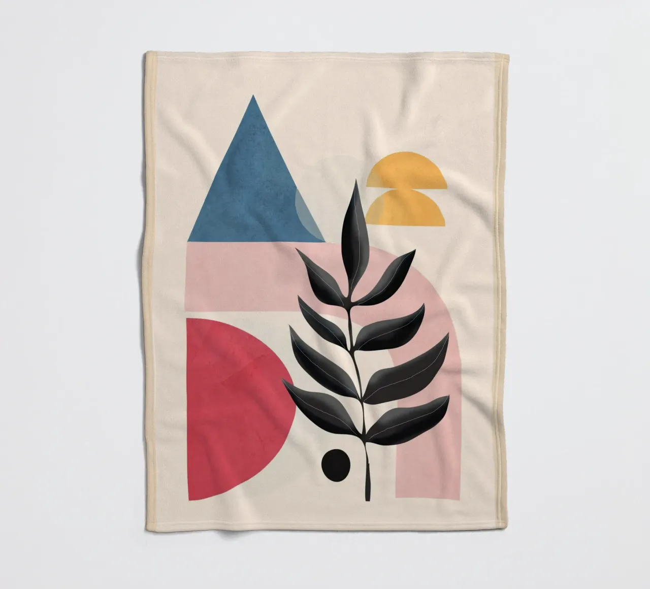 Soft Shapes 15 coperta in pile da cityart