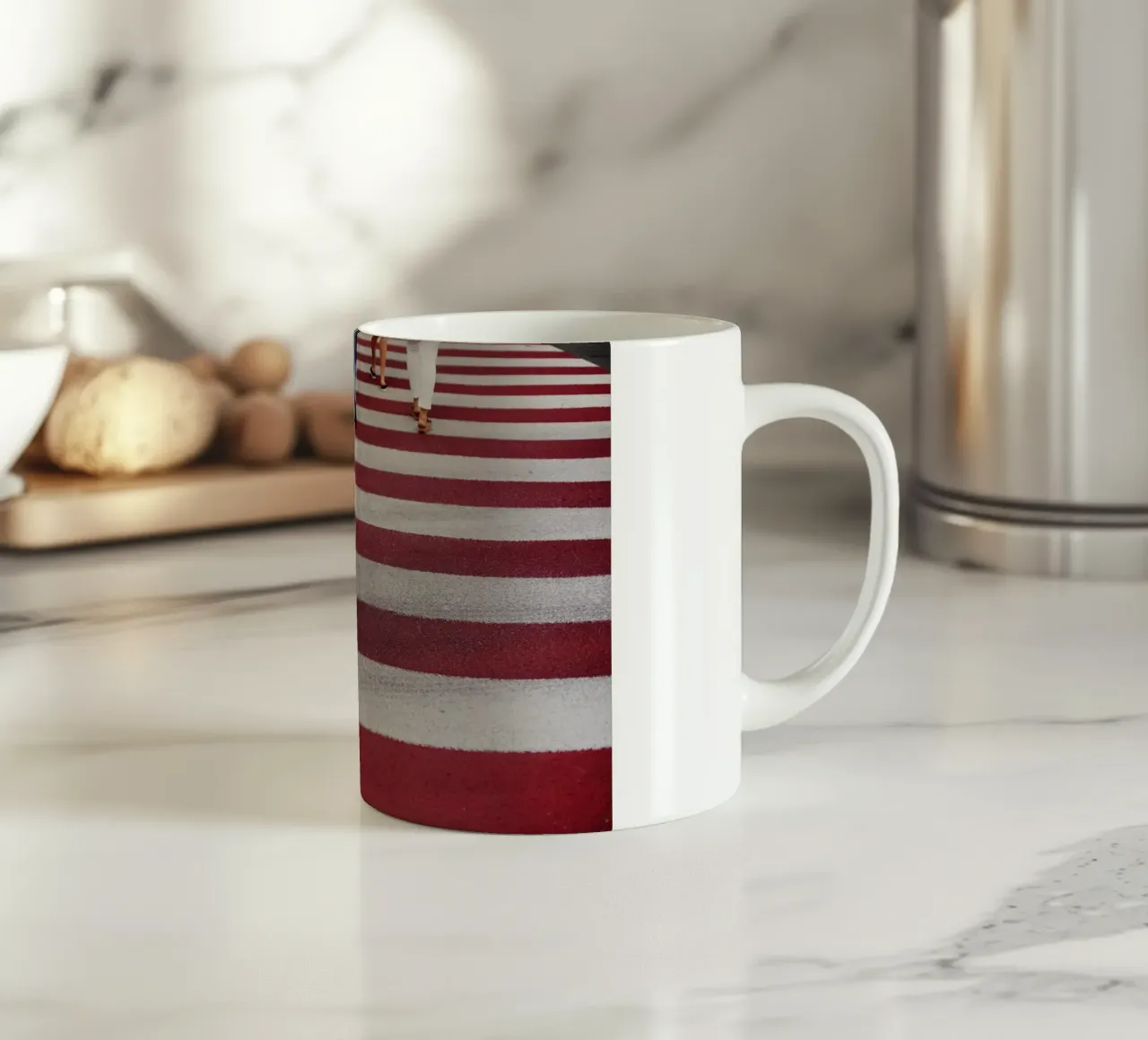 Attraversamento a zebre a Kiev, Ucraina tazza in ceramica da Simon Koy
