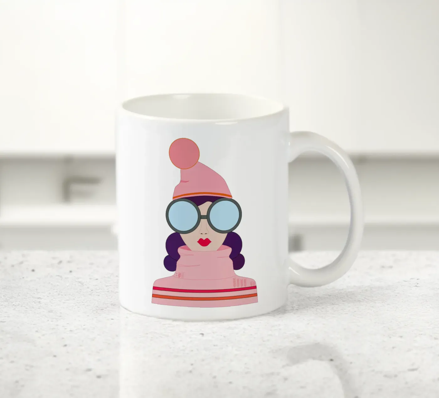 Cold Days ceramic mug by SunflowerDE