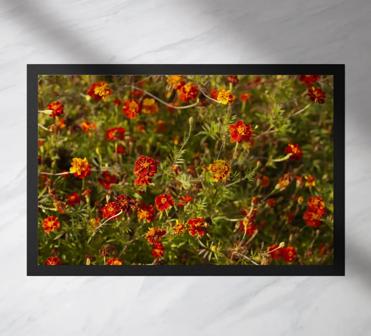 fiori rossi in Ucraina zerbino da Simon Koy