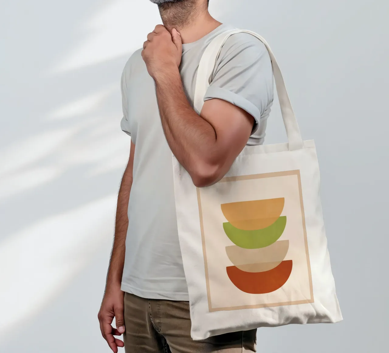 Soft Shapes 16 borsa in juta da cityart