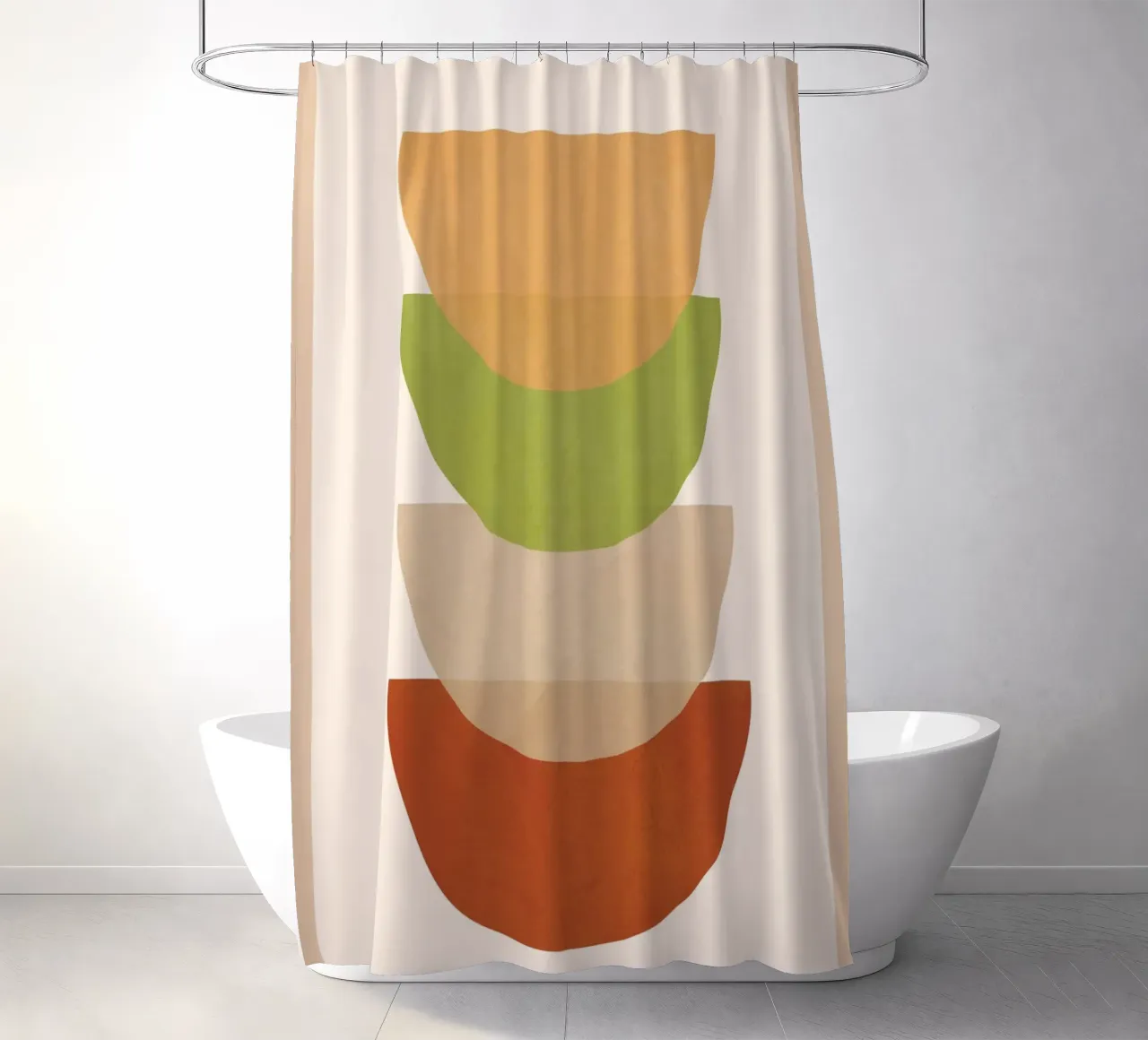 Soft Shapes 16 tenda da doccia da cityart