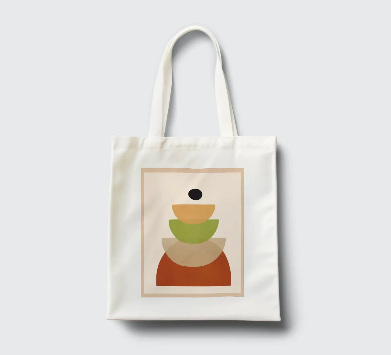 Soft Shapes 17 borsa in juta da cityart