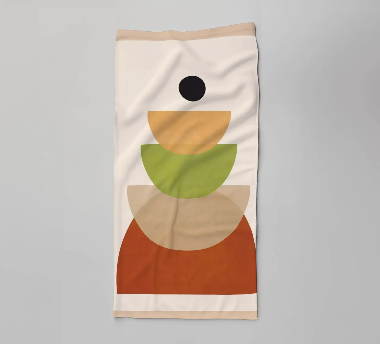 Soft Shapes 17 asciugamano da bagno da cityart