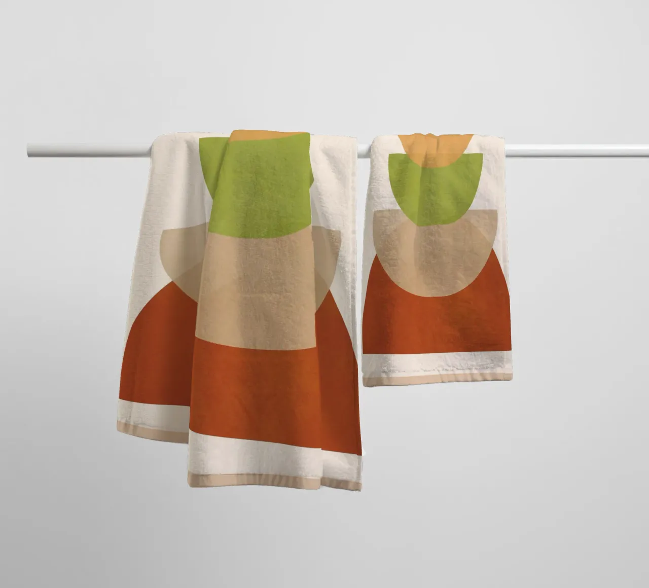 Soft Shapes 17 asciugamano da bagno da cityart