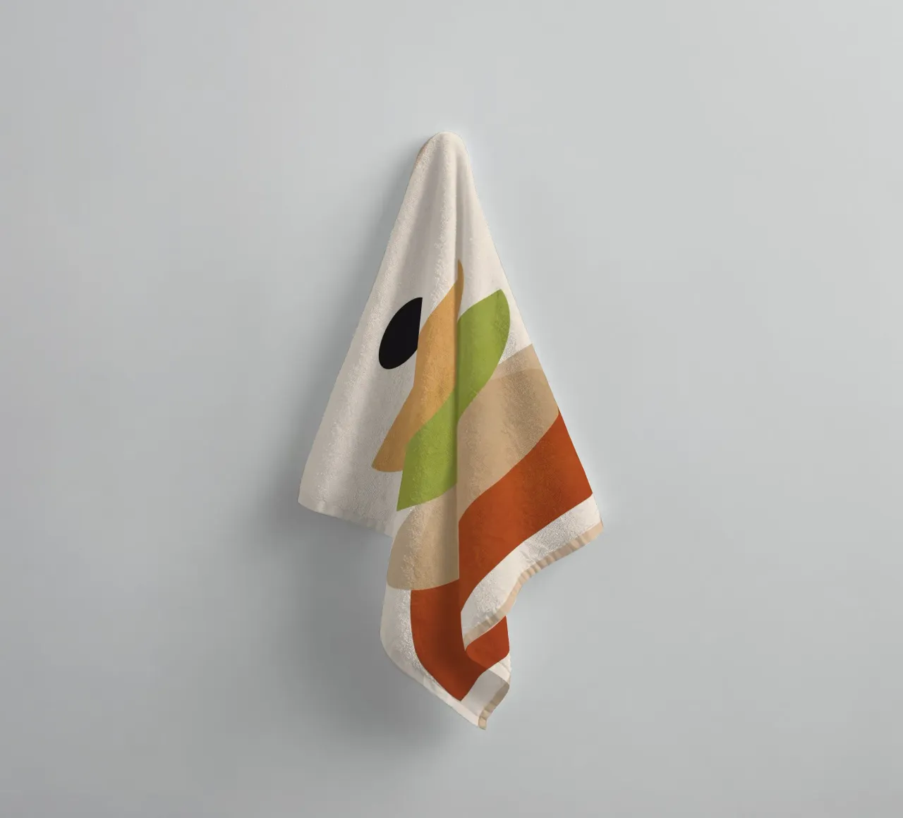 Soft Shapes 17 asciugamano da bagno da cityart