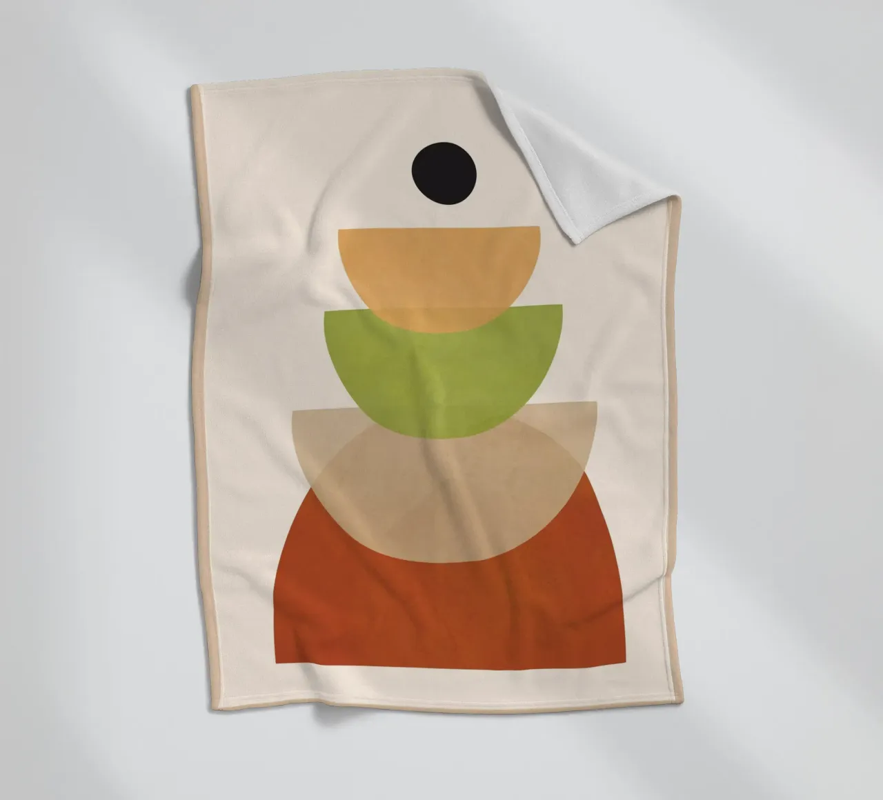 Soft Shapes 17 Fleecedecke von cityart