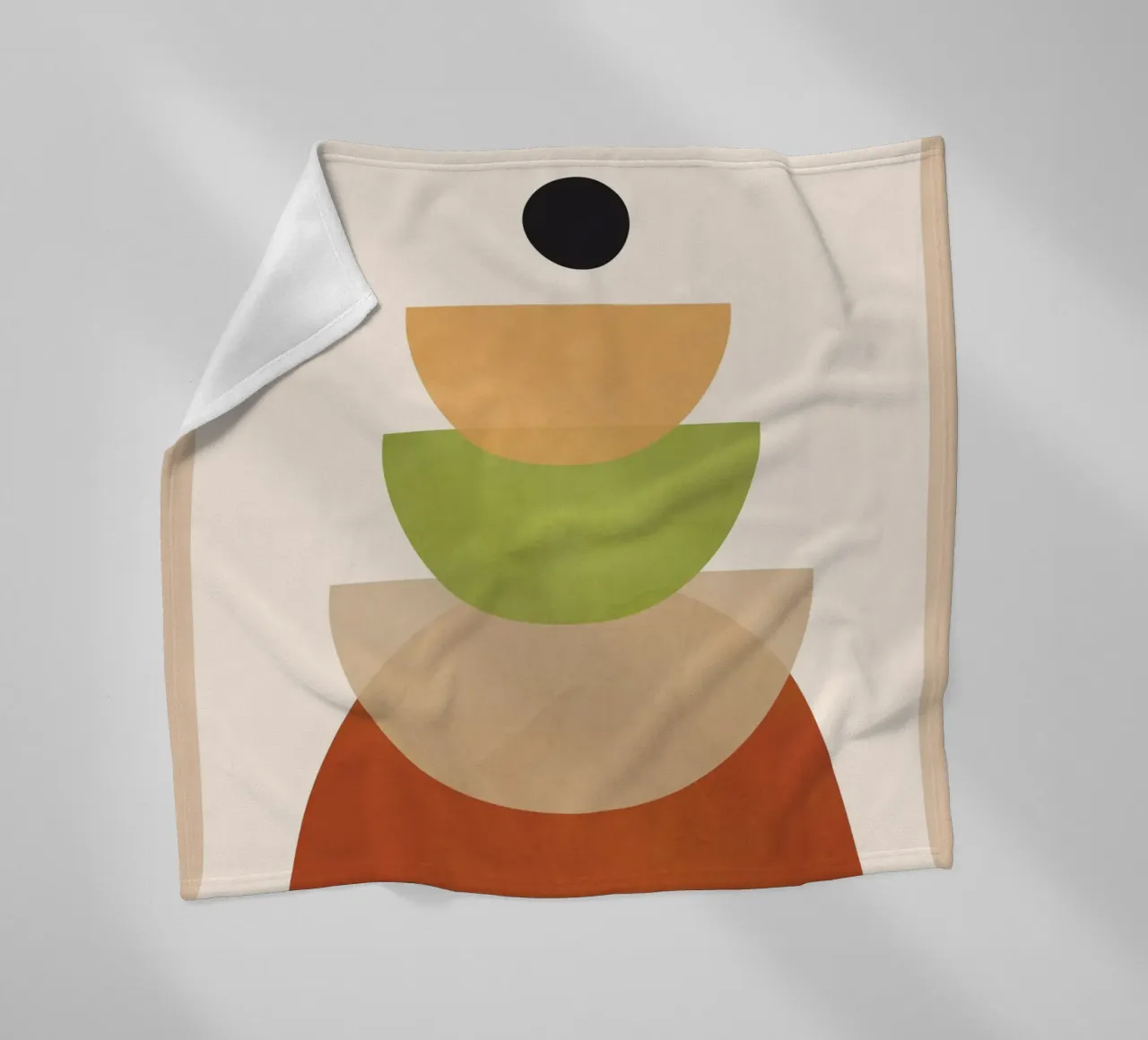 Soft Shapes 17 Fleecedecke von cityart