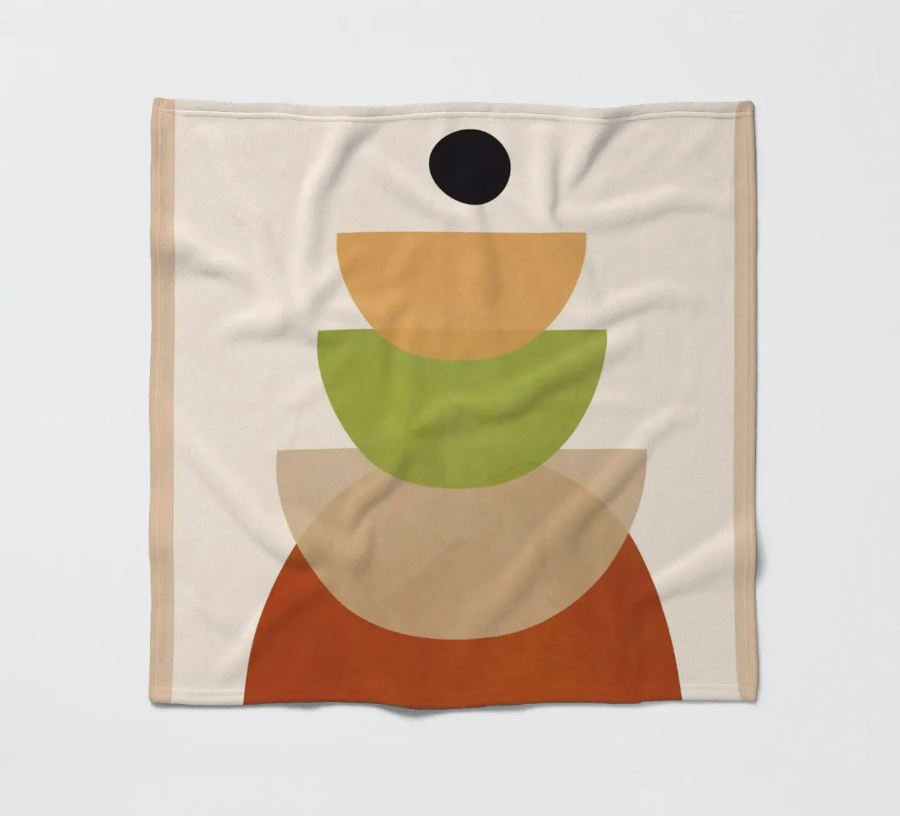 Soft Shapes 17 Fleecedecke von cityart