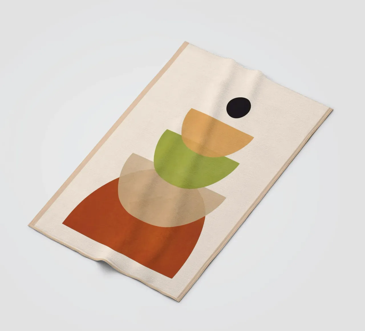 Soft Shapes 17 Fleecedecke von cityart