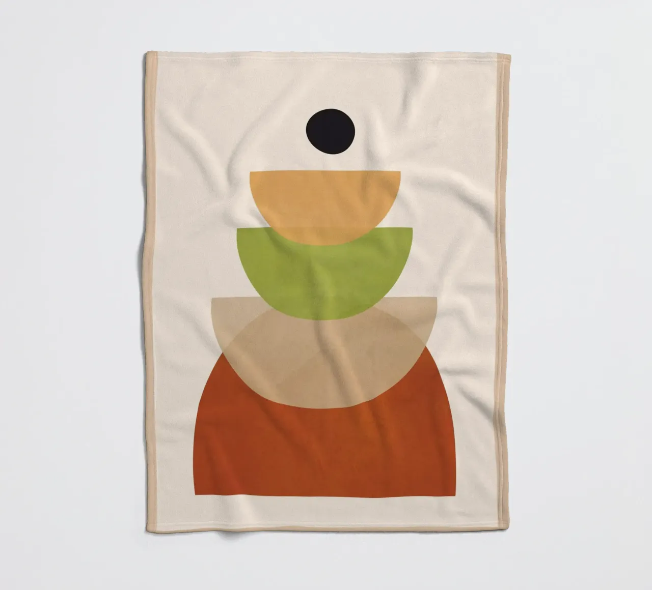 Soft Shapes 17 Fleecedecke von cityart