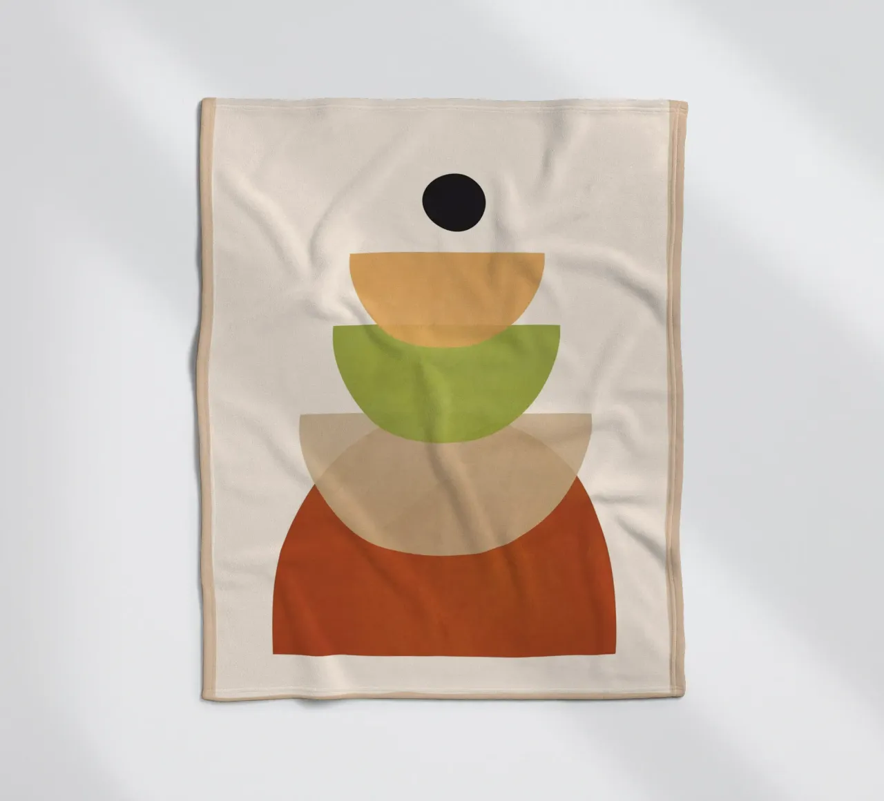 Soft Shapes 17 Fleecedecke von cityart