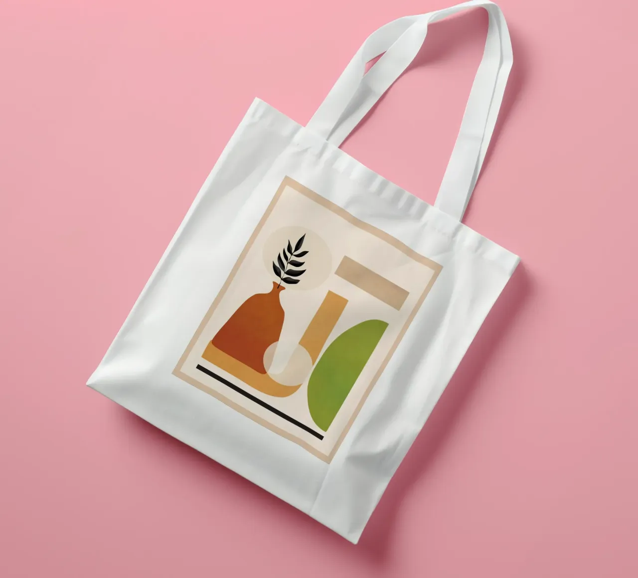 Soft Shapes 18 borsa in juta da cityart