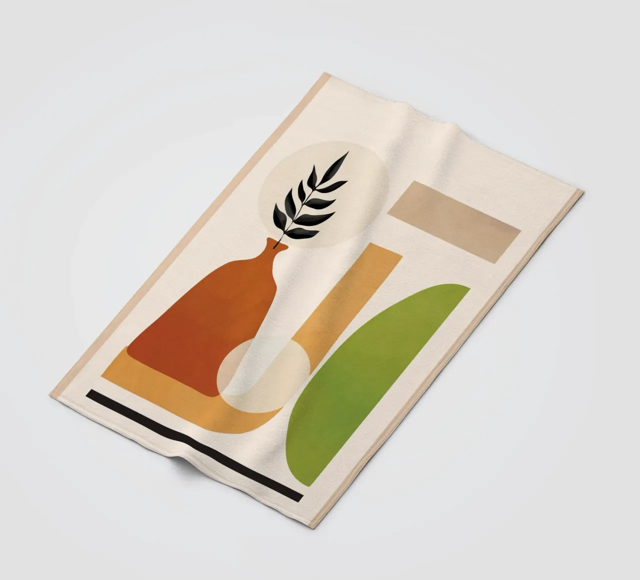 Soft Shapes 18 coperta in pile da cityart