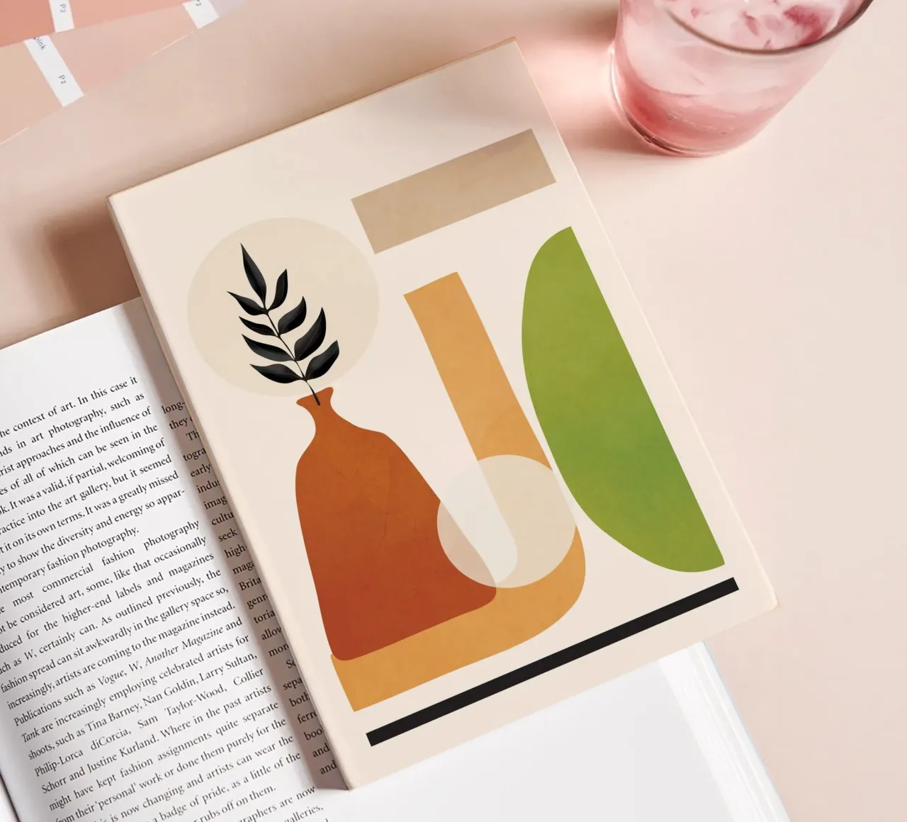 Soft Shapes 18 notebook by cityart