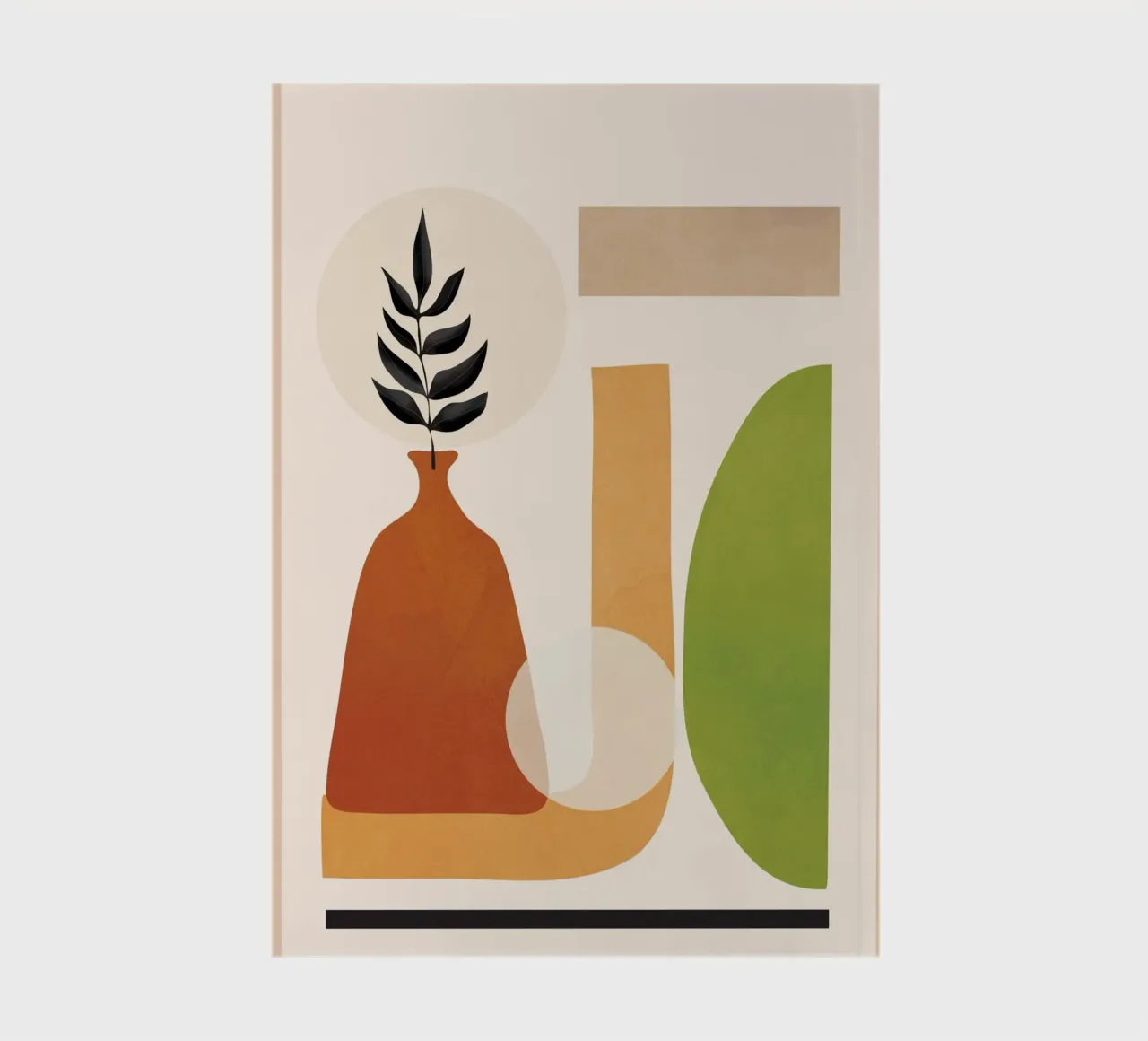 Soft Shapes 18 notebook by cityart