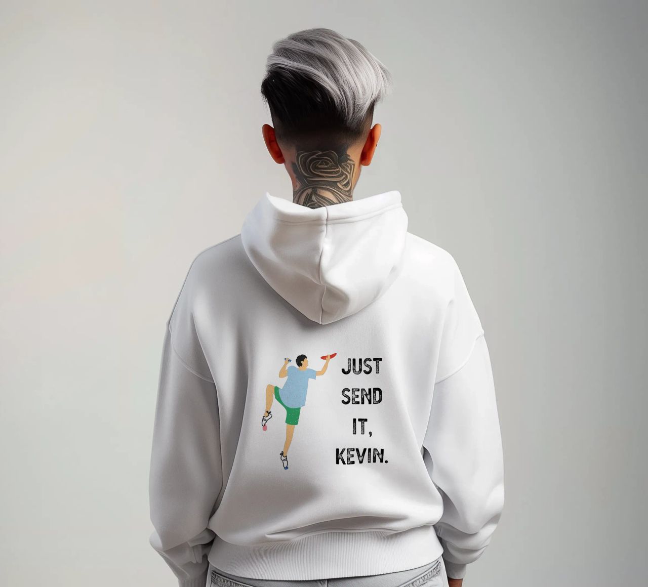 Just send it, Kevin felpa con cappuccio da justclimberthings