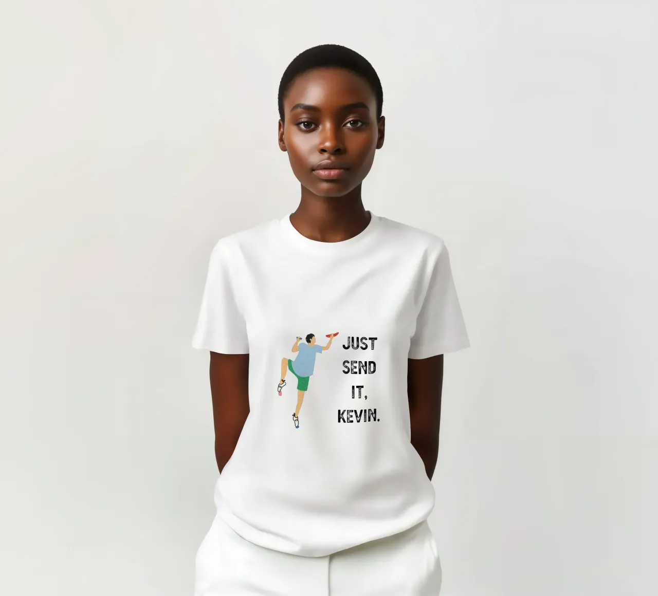 Just send it, Kevin camiseta de justclimberthings