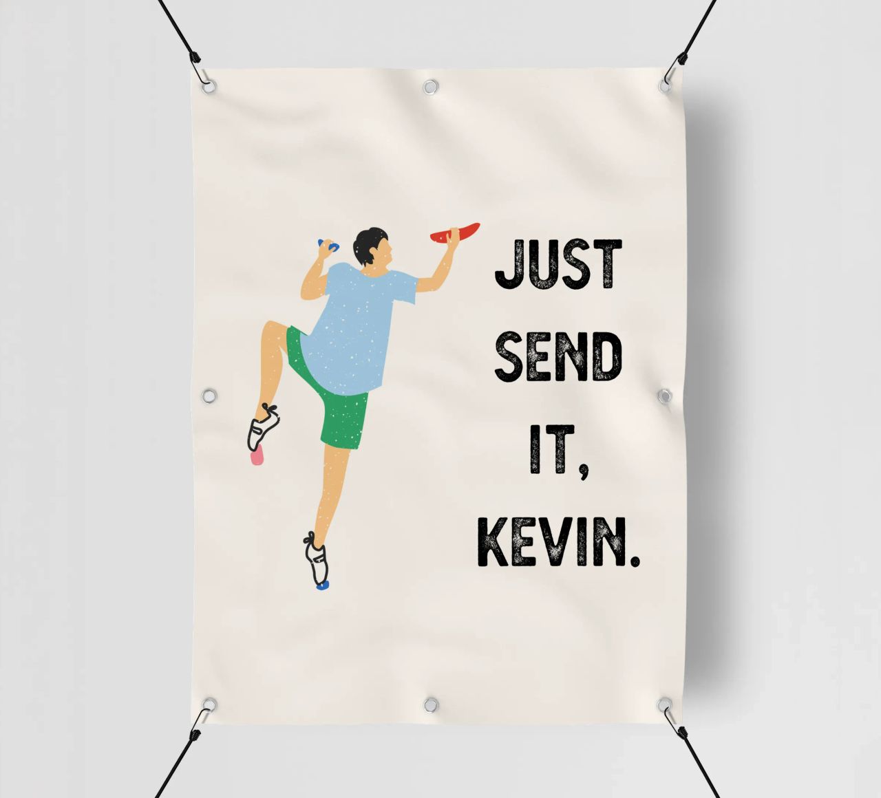 Just send it, Kevin telo in pvc da justclimberthings